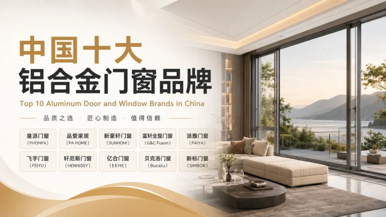 中国十大铝合金门窗品牌