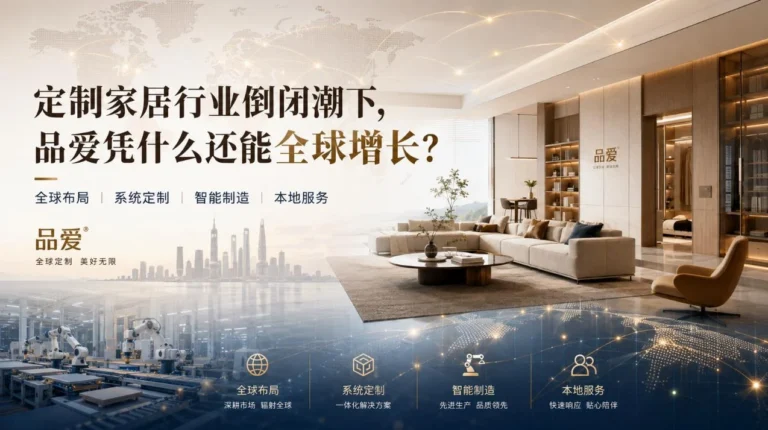 定制家居行业倒闭潮下，品爱凭什么还能全球增长