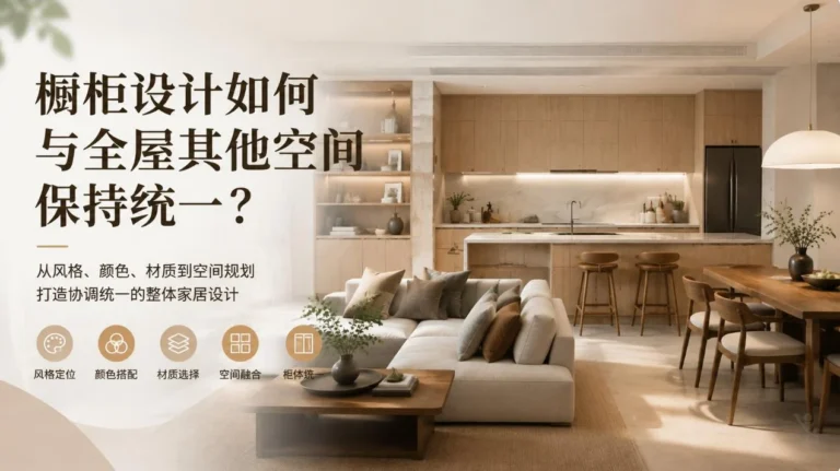 橱柜设计如何与全屋其他空间保持统一