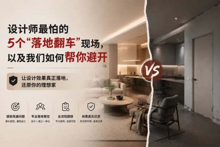 设计师最怕的5个“落地翻车”现场，以及我们如何帮你避开