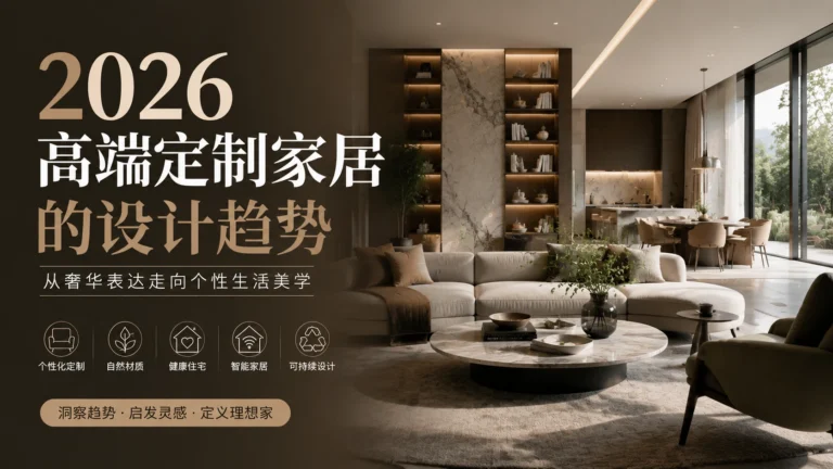 2026年高端定制家居的设计趋势