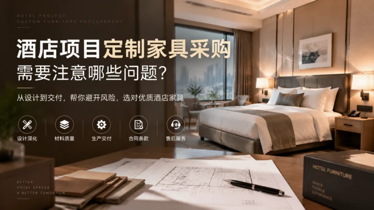 酒店项目定制家具采购需要注意哪些问题